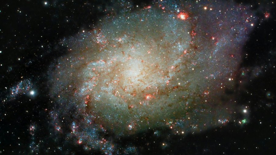 Dyson Sphere, picture of a galaxy