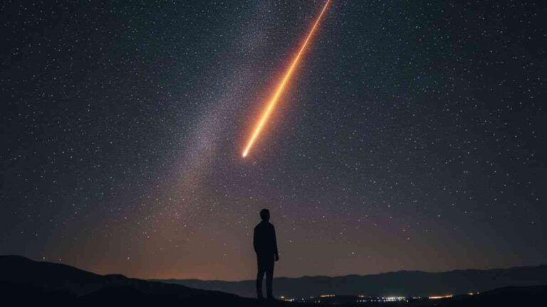 Night of shooting stars. Photo Patrycja Krzeszowska / Gemini