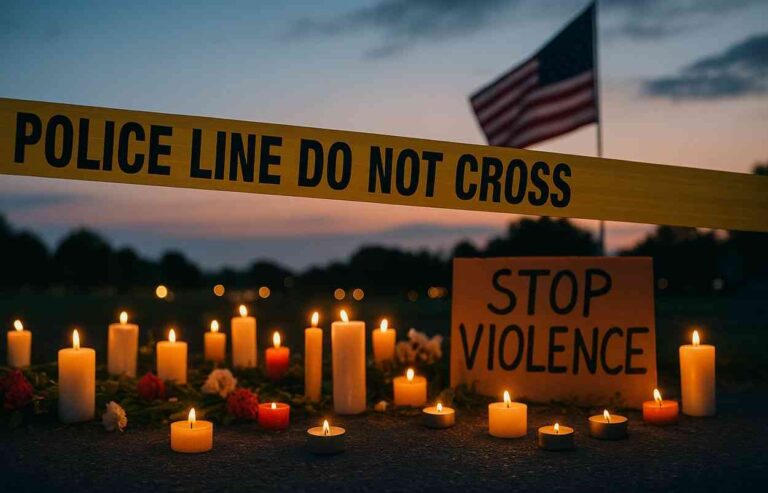 Mass shootings in the USA and a new wave of political attacks — including the killing of Charlie Kirk — are waking America up. People have had enough of permissiveness toward political hatred. Photo: W. Wybranowski/ChatGPT.