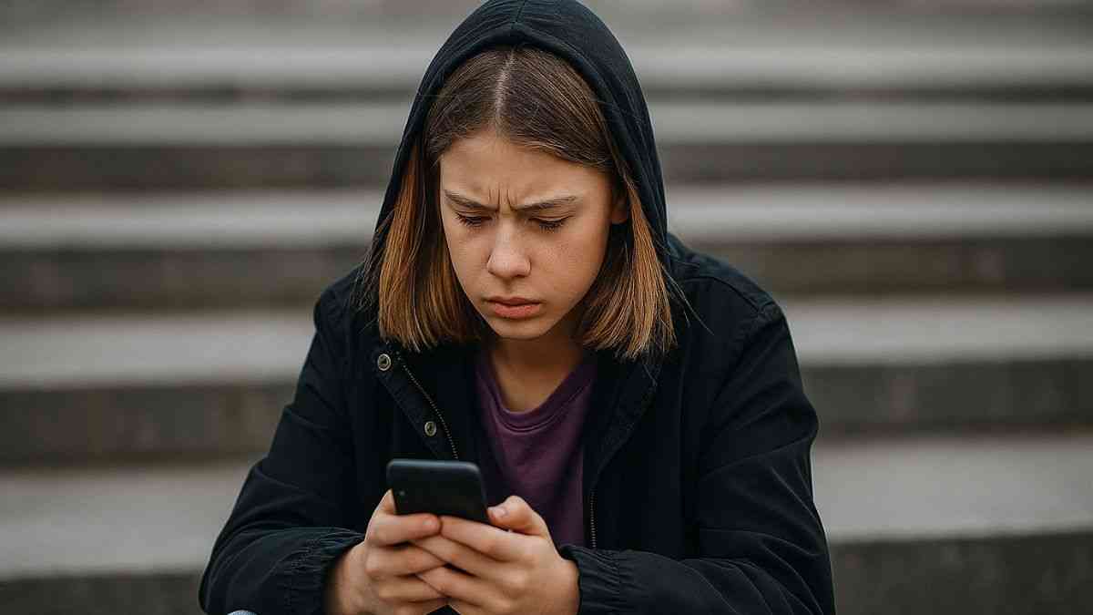 Social media ban for children. Photo: Copilot AI.
