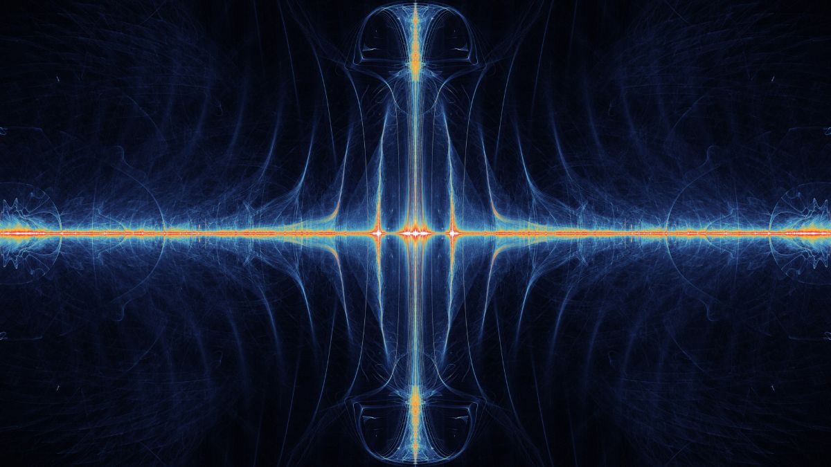 Quantum Teleportation: An abstract design illustrating operations at the quantum level. Photo credit: Marek Pavlík / Unsplash.