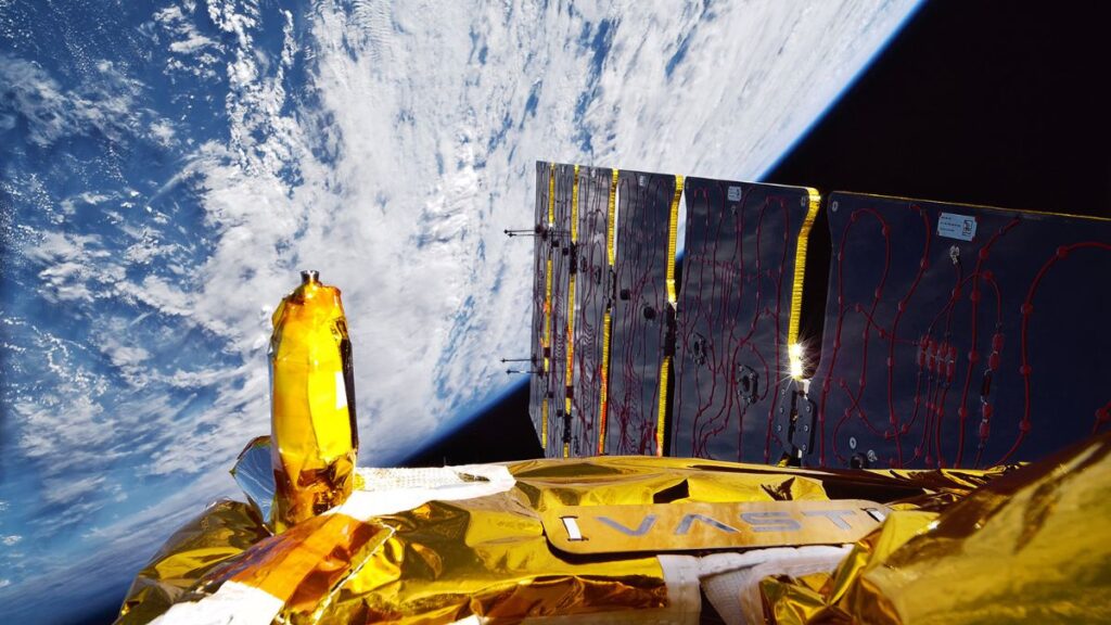 Private Space Station: A photo of Earth from orbit taken by the Haven Demo probe. Photo: Vast Space / Press Materials