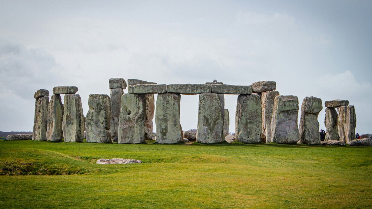Stonehenge in Southern England – The Stone Circle on Salisbury Plain
