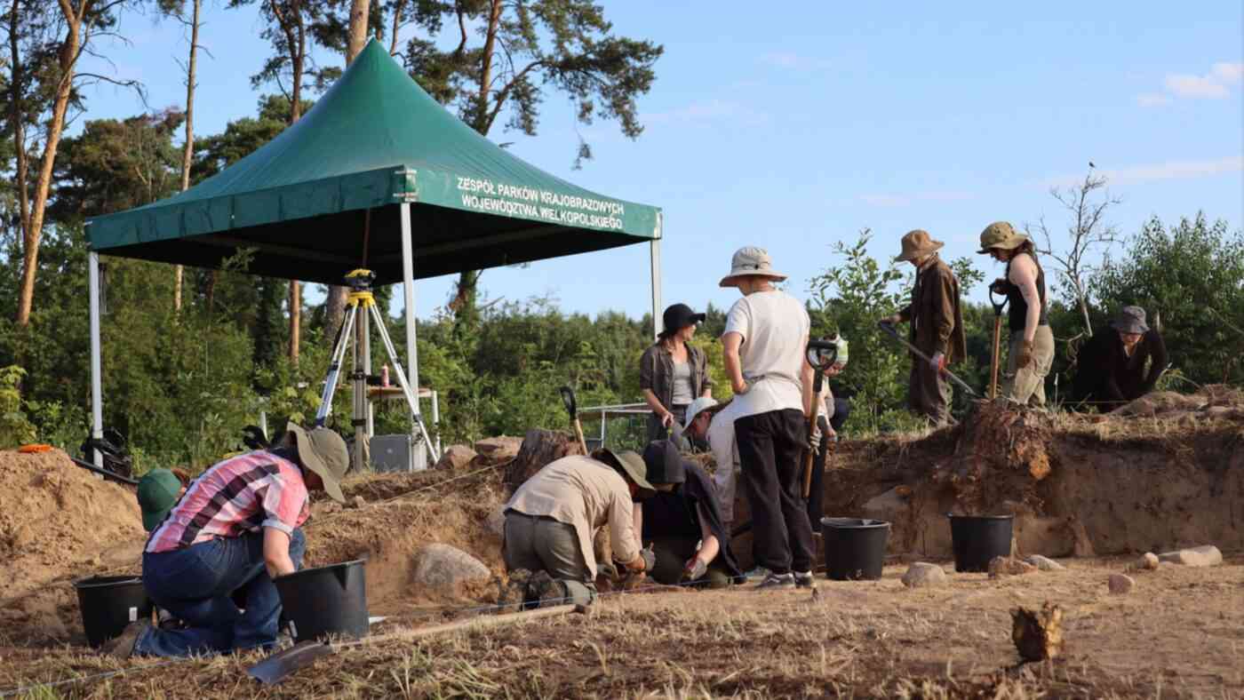 People are conducting archaeological discoveries in 2025.