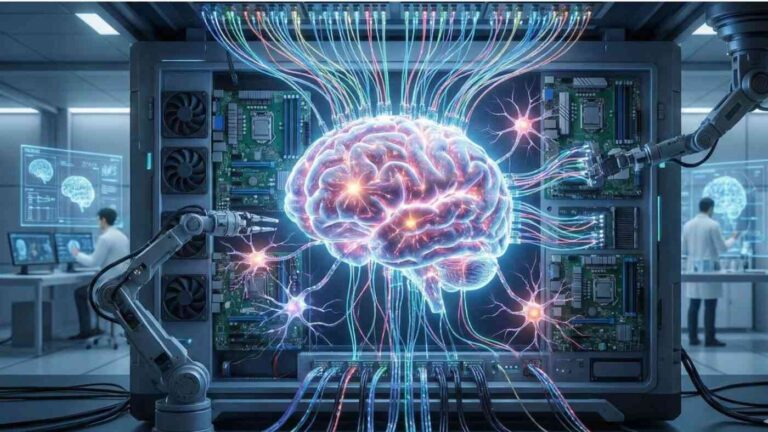 Discover the biocomputer: a fusion of human neurons and electronics. Learn how it works, what it can solve, and why it sparks ethical debate.