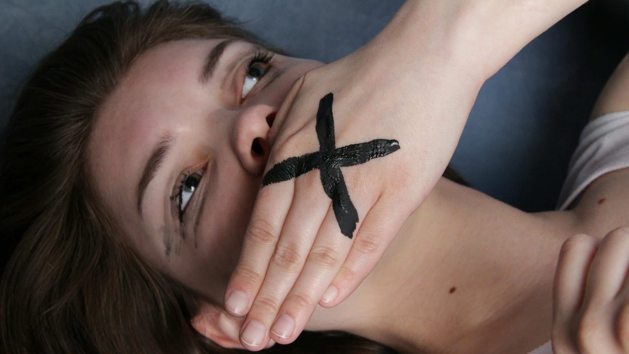 Censorship in Europe. A symbolic photo illustrating the problem with freedom of speech.