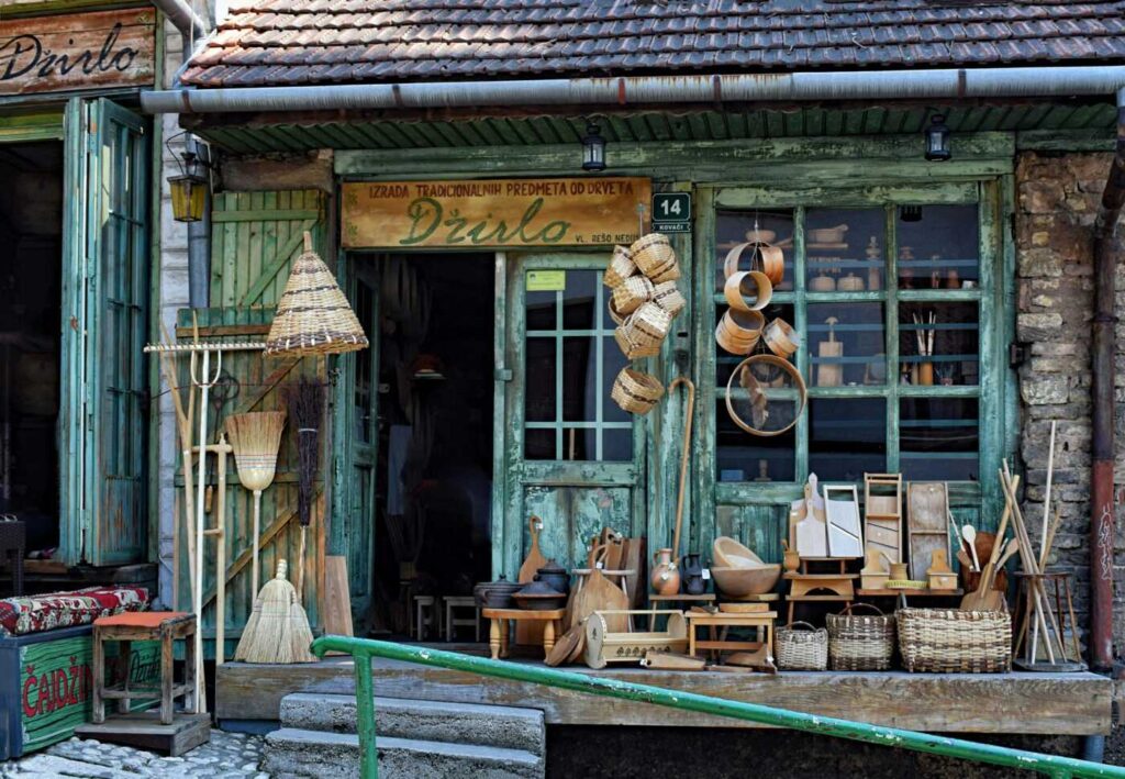 Balkan mysticism: A traditional handicraft shop in Croatia. Photo by Jocelyn Erskine-Kellie/Pexels