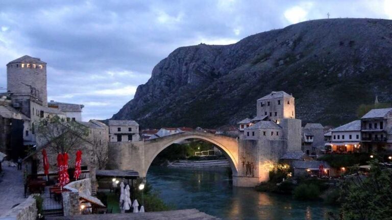 Balkan mysticism: The famous Stari Most (Old Bridge) in Mostar. Photo by travelbugeurope/Pixabay