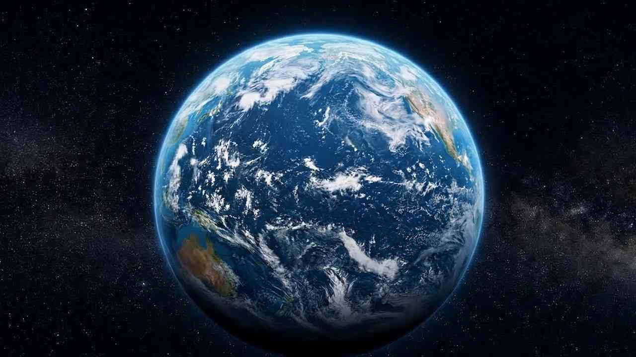 The blue abyss of the ocean seen from orbit reminds us that we are only guests on a water world whose mysteries still await discovery.