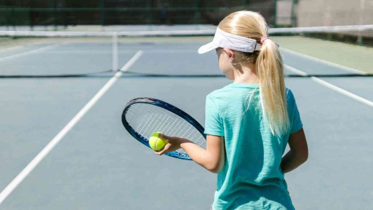 A girl on a tennis court prompts reflection on what is truly best for a child in the eyes of her parents.