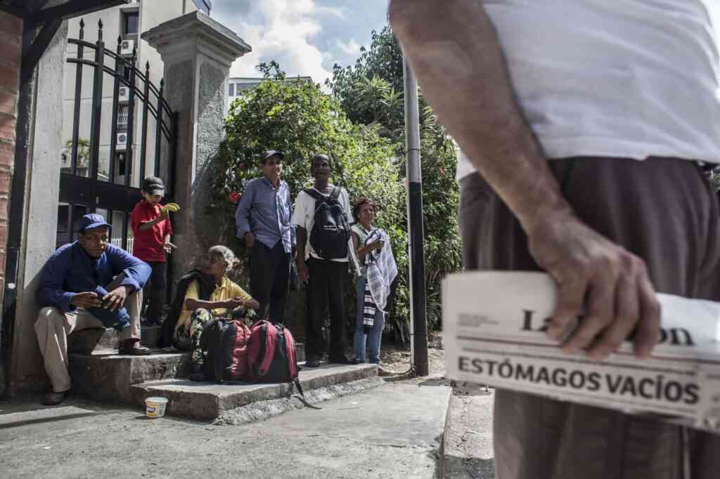 Daily life in Caracas, Venezuela, on 17 November 2017. With high inflation, low wages, lack of food and medicine and cash, Venezuela is plunged into a dramatic crisis. Venezuela has been declared in 