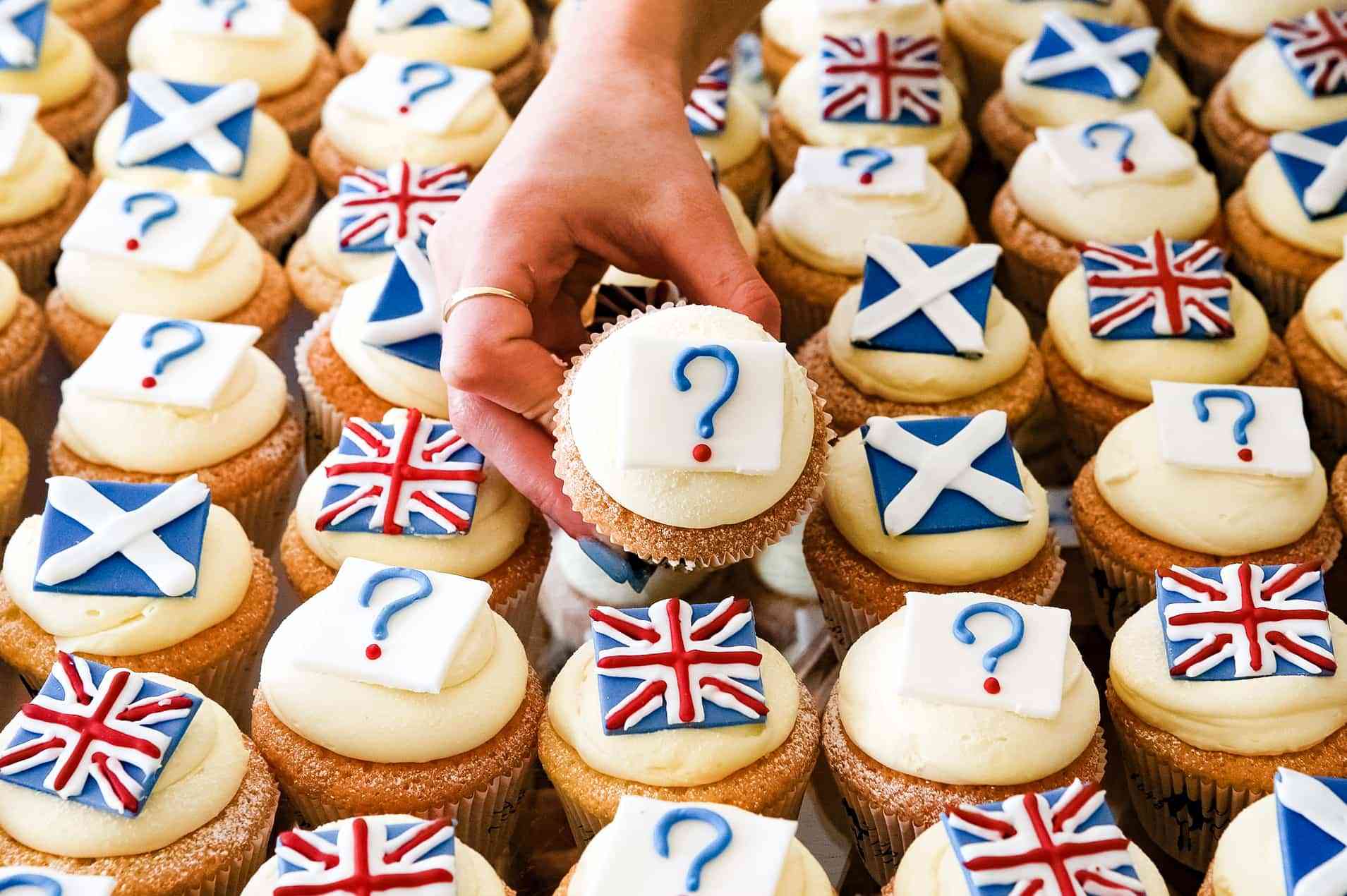 REVIEW OF THE YEAR PICS 2014 File photo dated 04/03/14 of Edinburgh bakery Cuckoo's launching their own referendum opinion poll survey