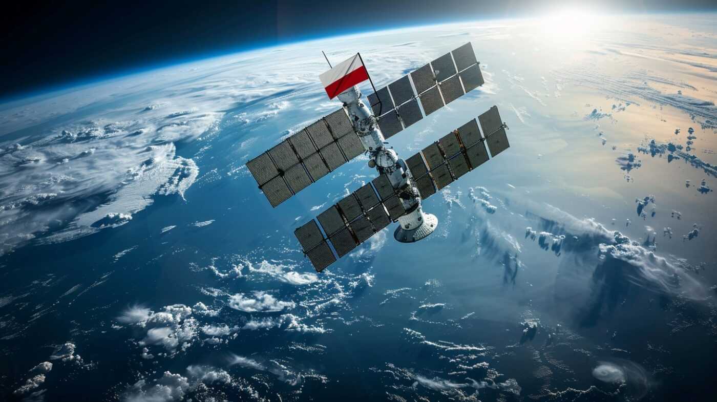 polskie satelity w kosmosie