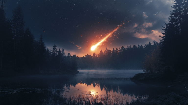 woda na marsie, meteoryt spada na ziemię