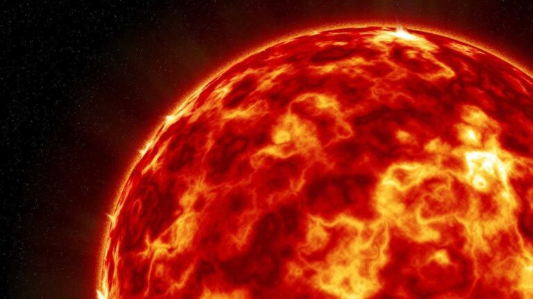 astronomia AI: słońce w kosmosie