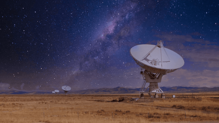 fale grawitacyjne, radioteleskop na pustyni