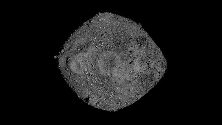 Świadomość kwantowa mózgu, asteroida Bennu, fot. Wikipedia