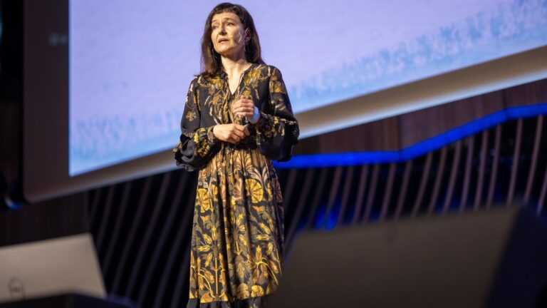 Autyzm u kobiet. Monika Szubrycht mówiła o tym problemie podczas kwietniowej konferencji Holistic Talk. Fot. Katarzyna Belkius