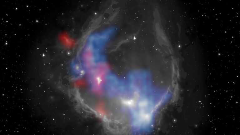 dziwne zjawiska kosmiczne, obłok gazu w kształcie kuli, Fot. NASA