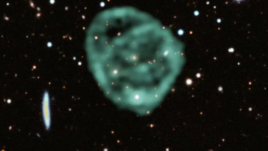 dziwne zjawiska kosmiczne, pierwsze zdjęcie obiektu ORC, Fot. NASA