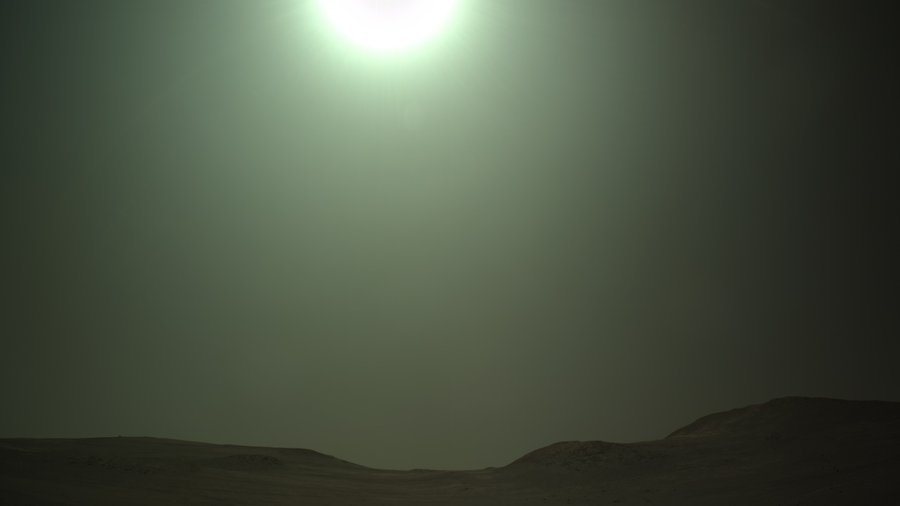Ocean na Marsie, Fot. NASA/JPL-Caltech, krajobraz marsjański,