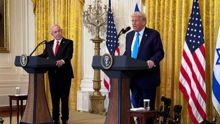 Izrael Gaza Trump. Czy Donald Trump pomoze cywilnej ludności Gazy? Fot. The White House