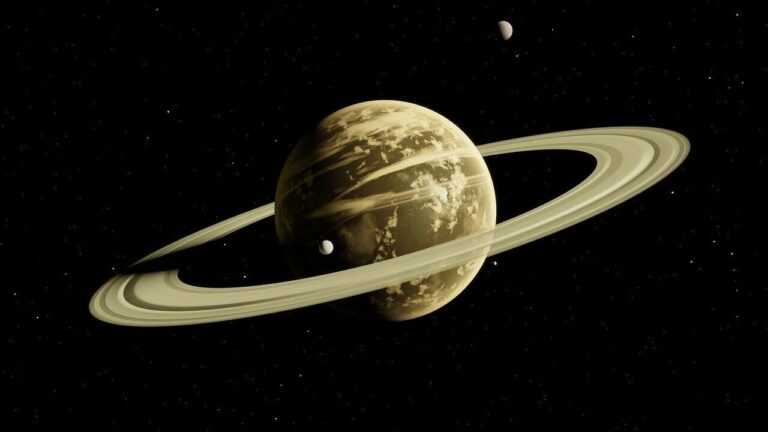 Zderzenia w Kosmosie. Saturn. Fot. 95C/Pixabay