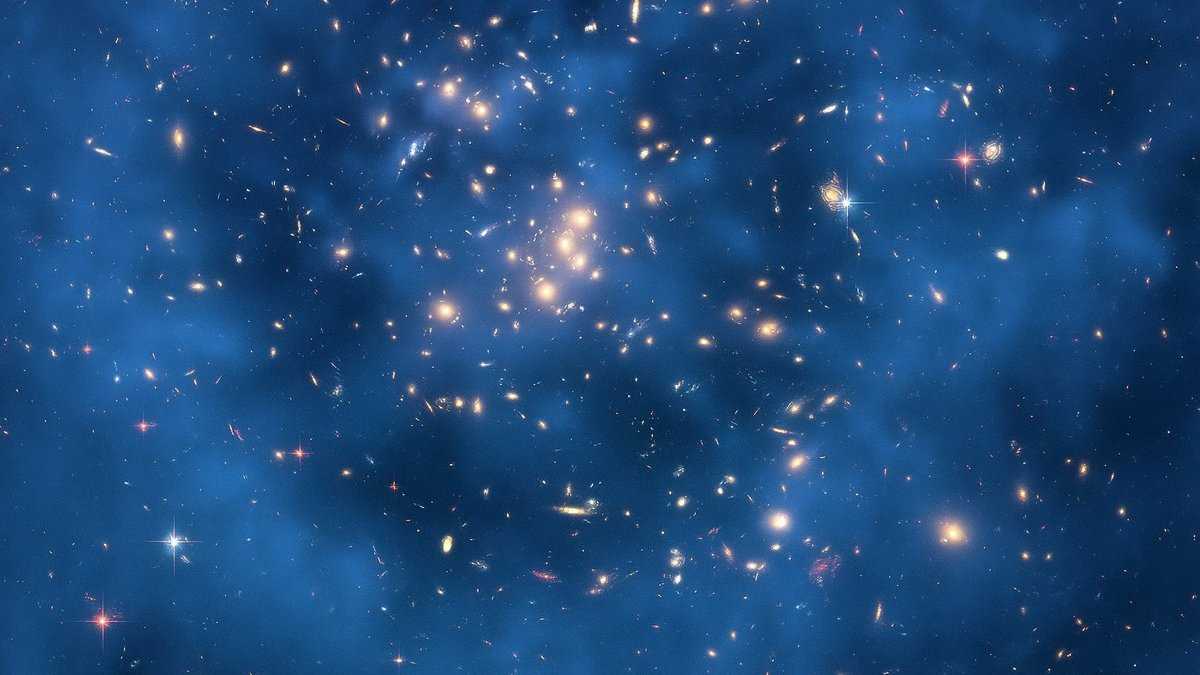 Ciemna materia we wszechświecie: ciemna_materia_wszechswiat, Fot. NASA, ESA, M. J. Jee and H. Ford et al. (Johns Hopkins Univ.)