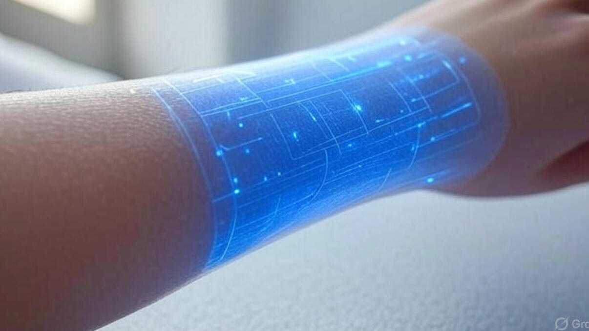 Inteligentny czujnik medyczny. Fot. GROK/W.Wybranowski