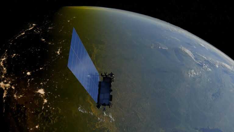 satelity starlink na niebie, Fot. Wikipedia
