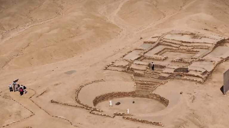 Zaginione miasto w Peru: miejsce wykopaliska archeologicznego miasta Peñico w Peru