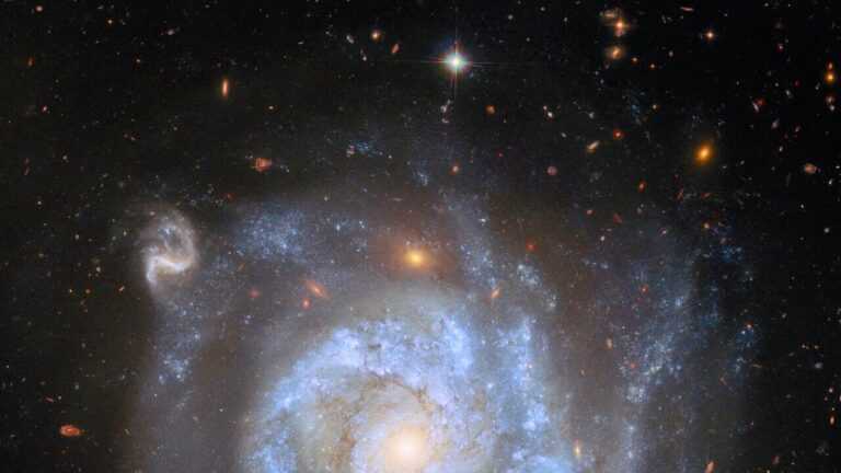 Czym jest gwiazda zombie: zdjęcie galaktyki NGC 1309