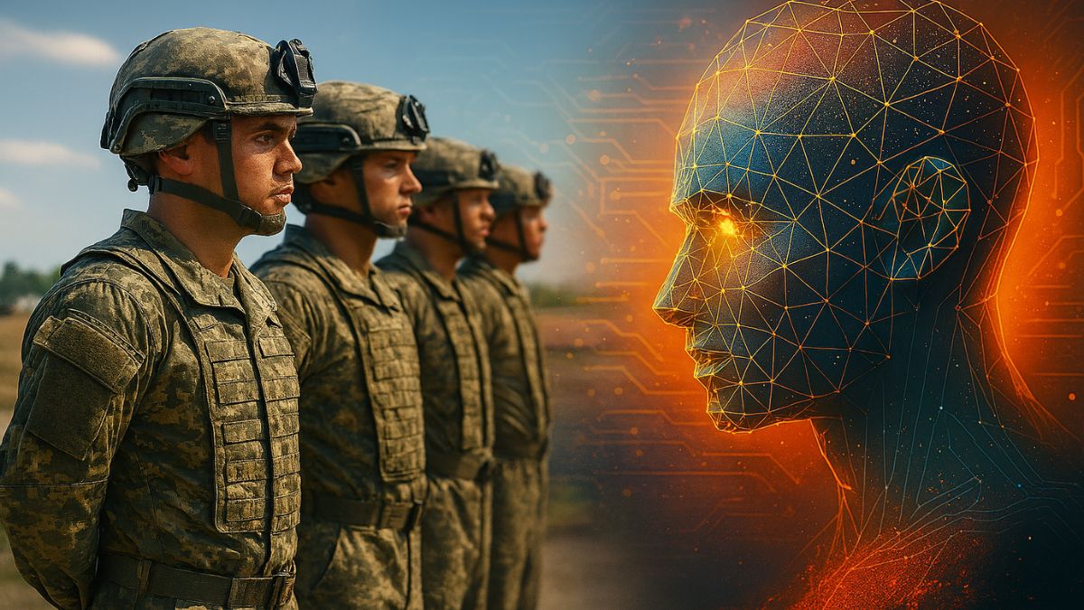 AI na wojnie: AI stanie się groźną bronią na wojnie, wskazują eksperci NATO i Atlantic Council. Fot. Maciej Bartusik / Copilot AI
