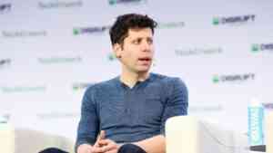Polacy w OpenAI: Sam Altman podczas konferencji na wydarzeniu TechCrunch Disrupt San Francisco 2019. Fot. TechCrunch / Wikimedia Commons