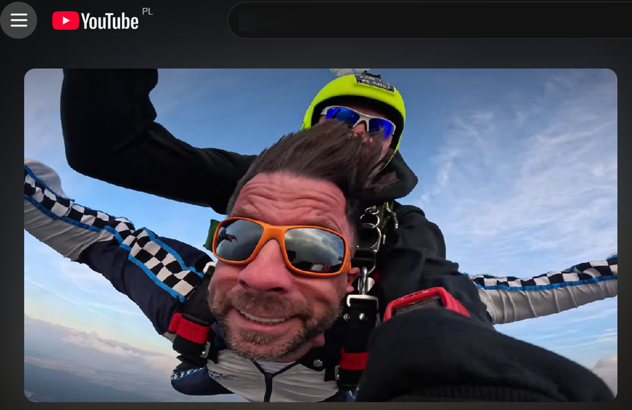 Skok ze spadochronem: emocje