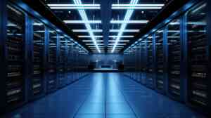 Dane w szkle przetrwają 10 tys. lat. Przełomowa technologia. Na zdjęciu: Serwerownia