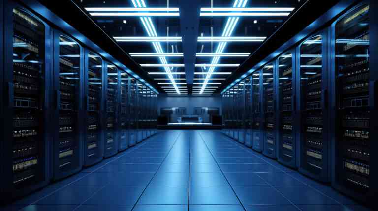 Dane w szkle przetrwają 10 tys. lat. Przełomowa technologia. Na zdjęciu: Serwerownia