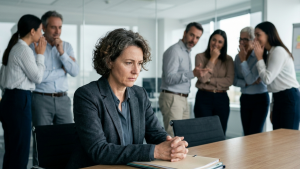 Staffing to odwrócony mobbing w pracy. Ofiarą jest szef