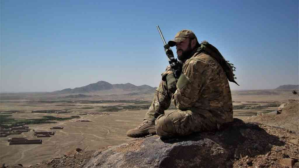 Przemysław Wójtowicz snajper na misji wojskowej w Afganistanie