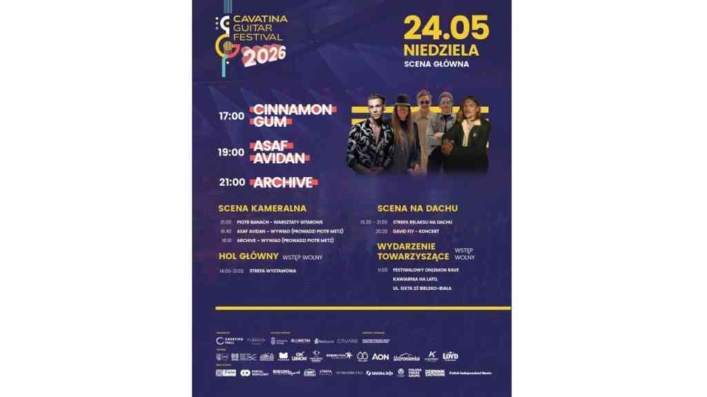 Program Cavatina Guitar Festival 2026