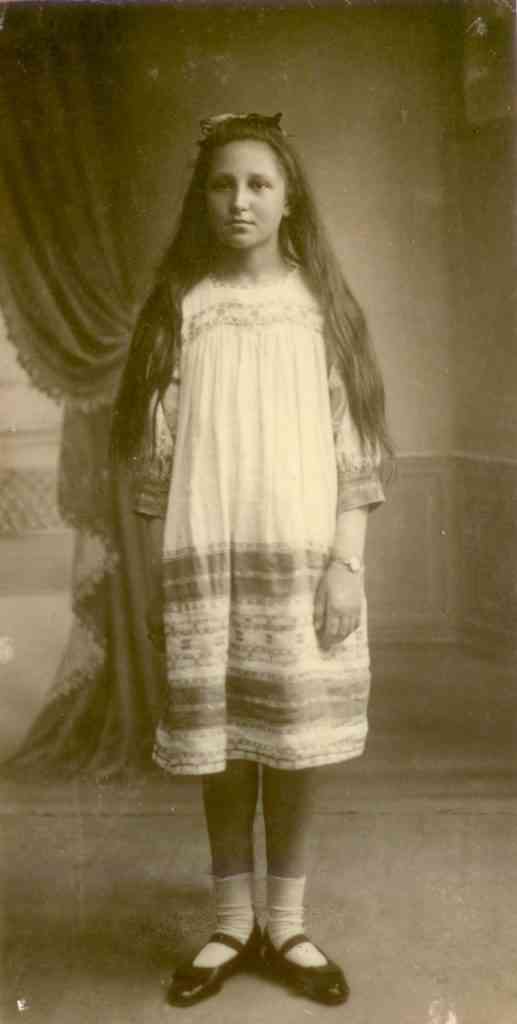Janina Lewandowska w czasach młodości